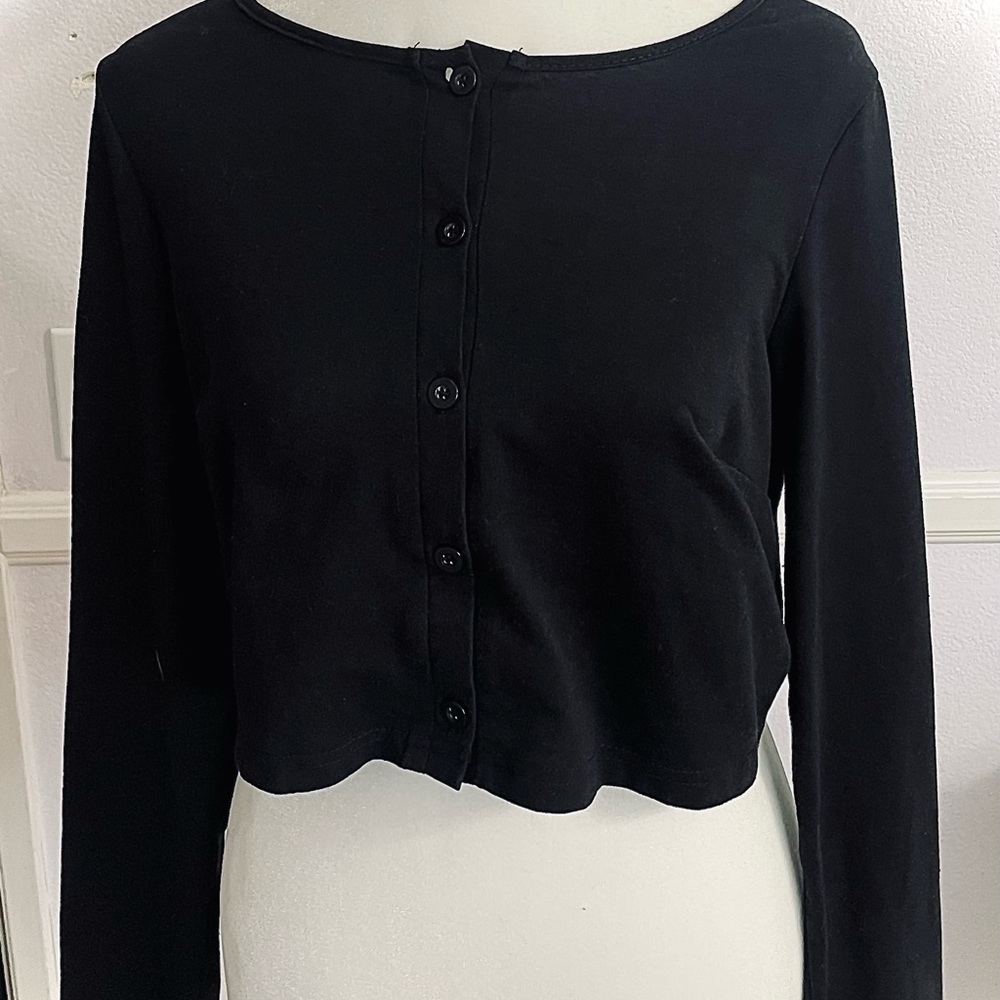 Black button down long sleeve